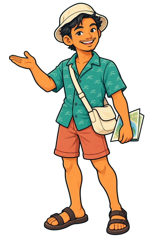 The illustrated Ao Nang Local guide presents practical travel tips