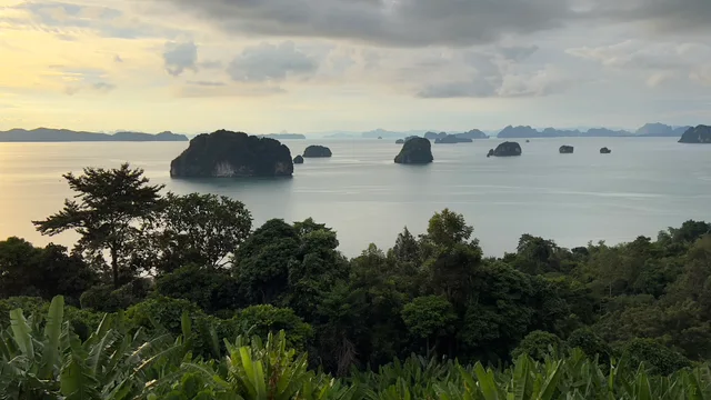 View from Khaothong Hill, Krabi
